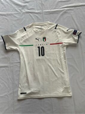 Puma Italy White 2021/22 Away Euro Jersey | $45